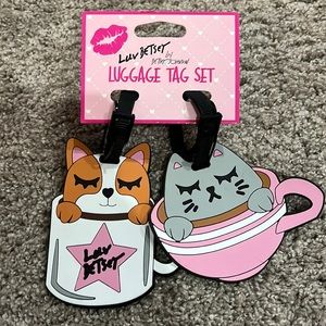 Betsy Johnson Luggage Tags
